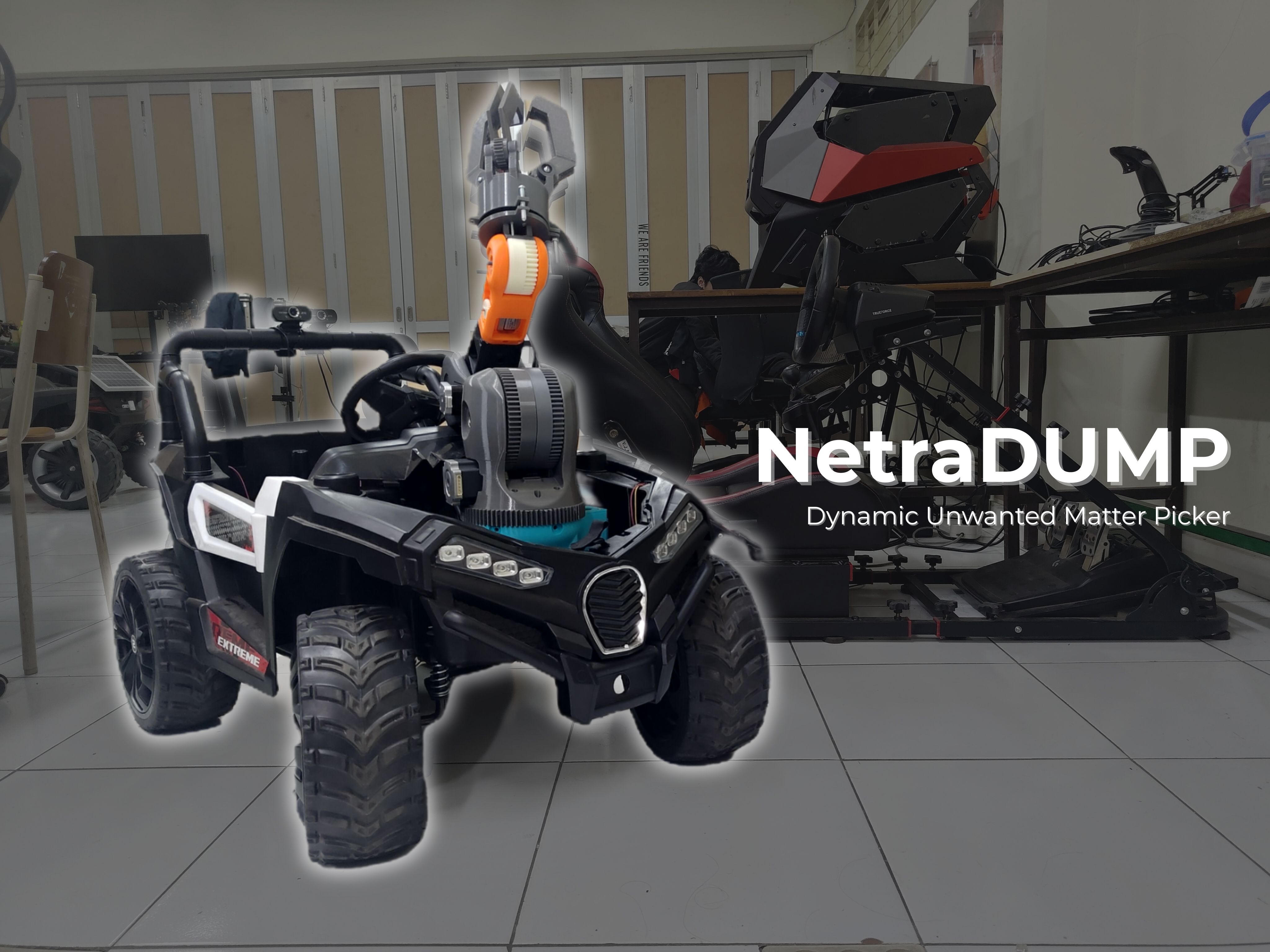 NetraDUMP Robot